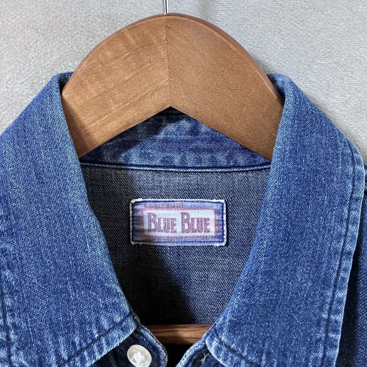 BLUE BLUE ブルーブルー HRM デニム ウエスタン シャツ