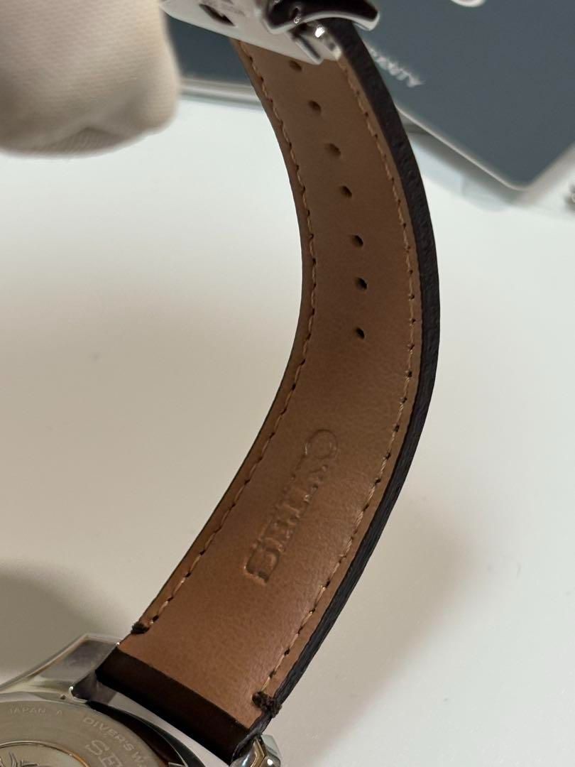 SEIKOプロスペック SBEJ029 ダイバー 純正革ベルト付き【極美品