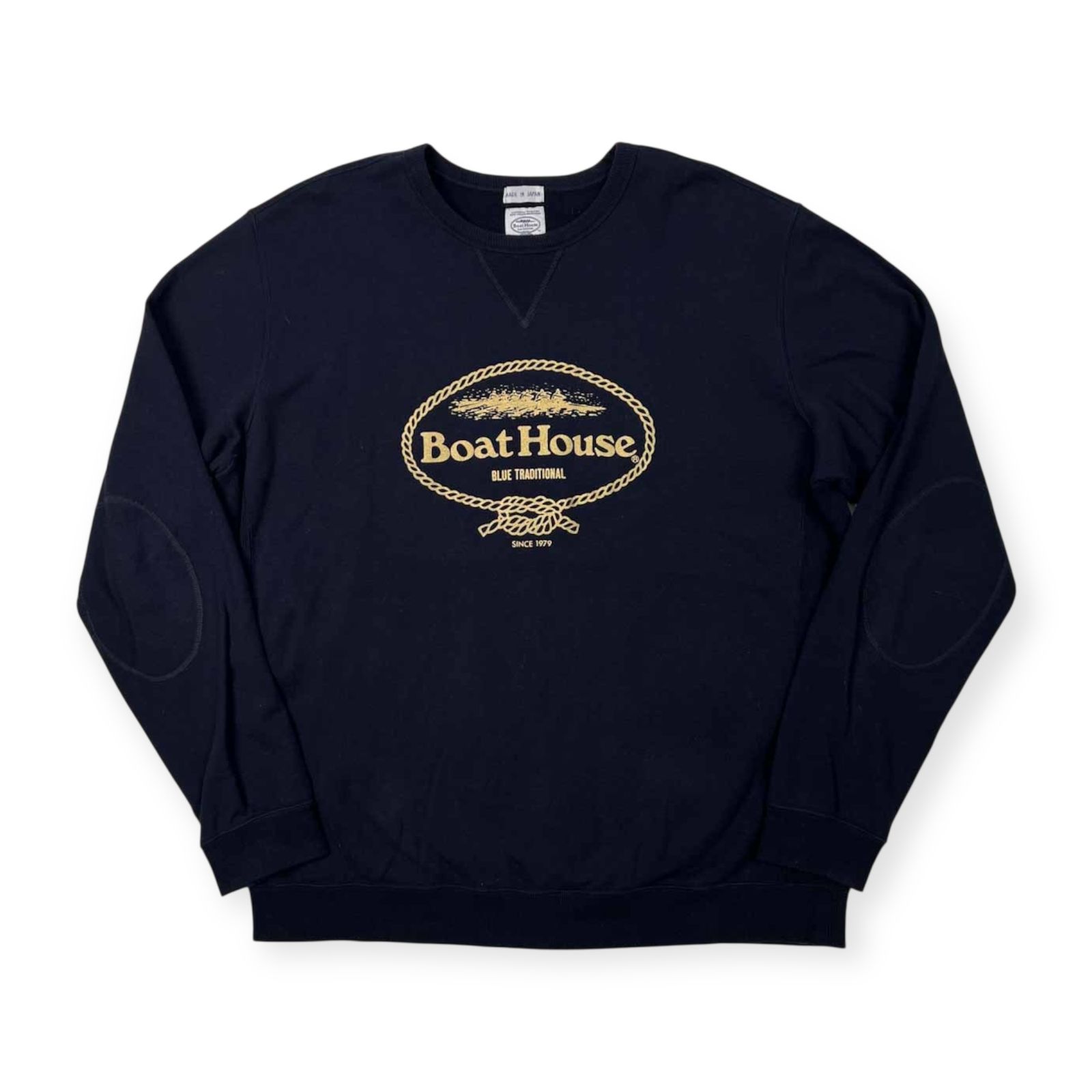 【裏起毛】ボートハウストレーナー(紺色) ボートハウス トレーナー ネイビー