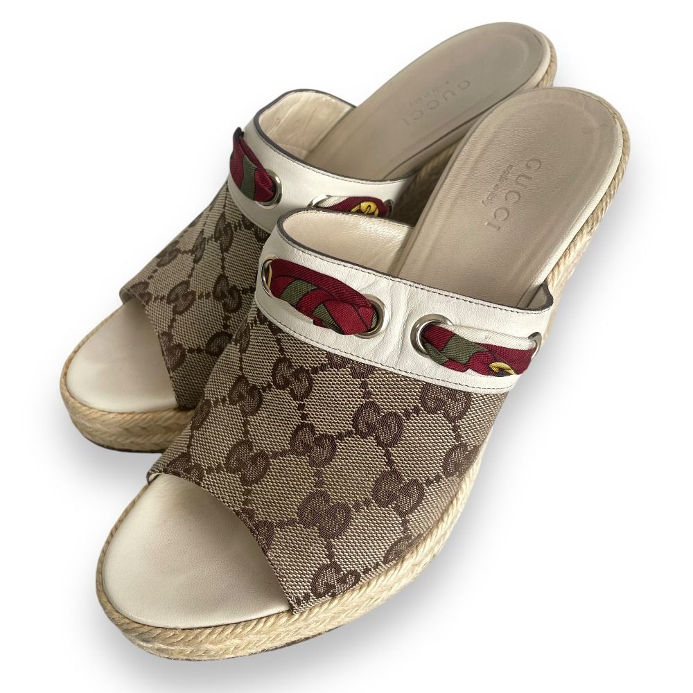 超美品 クリスチャンルブタン サンダル エスパドリーユ 11-2509153