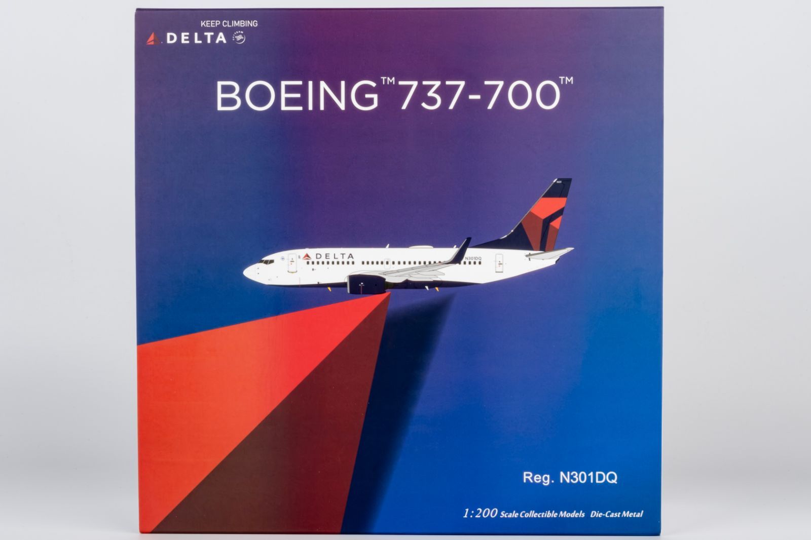  NGmodel デルタ航空 737 700 N 301 DQ 1 200 05028 航空機 ヘリコプター 模型 プラモデル