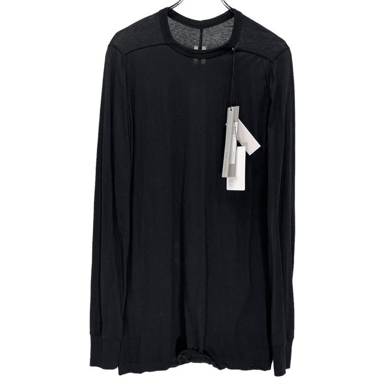 Rick Owens 22SS LEVEL LS T コットンヘンプ天竺リブカットソー Rick Owens 22SS LEVEL LS T コットンヘンプ天竺リブカットソー