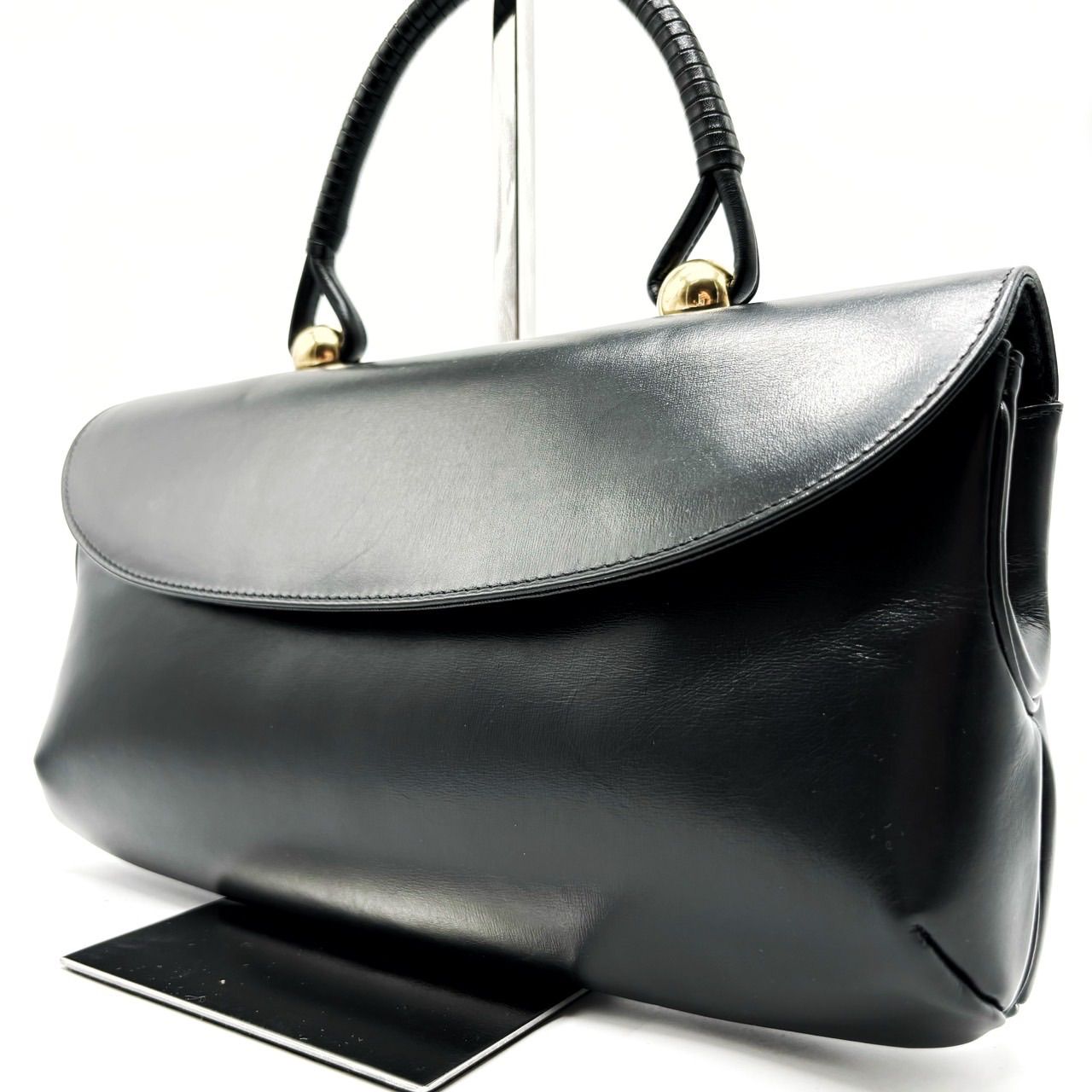 ✨極美品✨ HAMANO ハマノ ハンドバッグ パーティーバッグ フラップ 