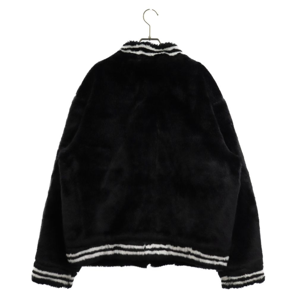 SUPREME (シュプリーム) 20SS Faux Fur Varsity Jacket ロゴ