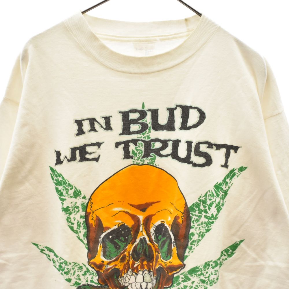 VINTAGE (ヴィンテージ) 90S DR. DRE IN BUD WE TRUST PUSHEAD SKULL 