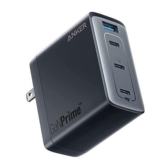 Anker 747 Charger GaNPrime 150W USB PD 充電器 USB-A - USB-C 4ポート MacBook PD対応Windows PC iPad iPhone Galaxy Android スマートフォン ノー