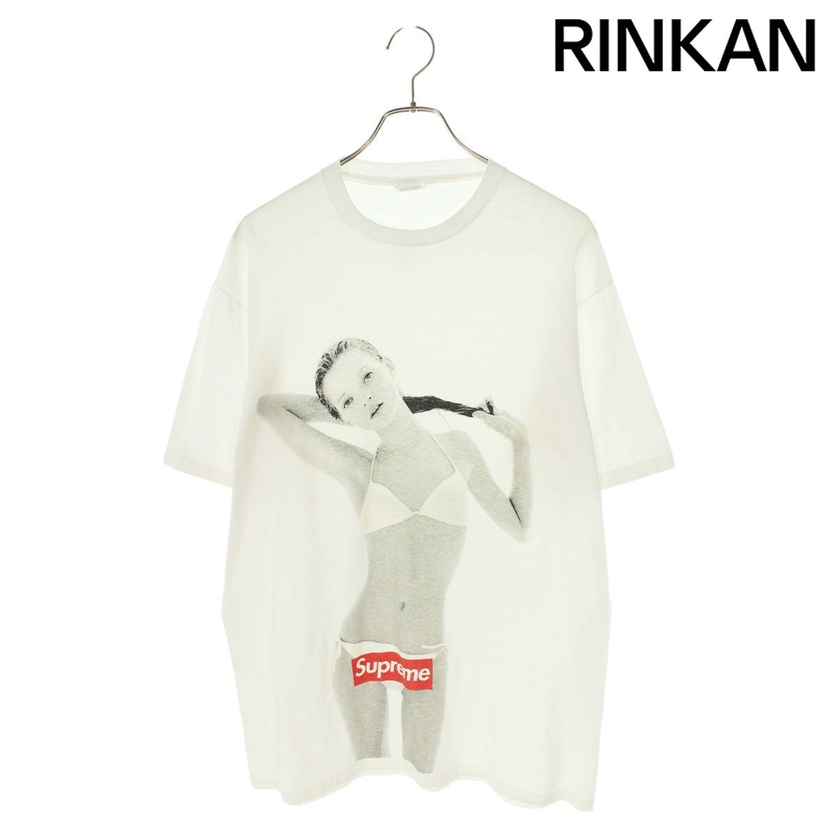 シュプリーム  04SS  10th Anniversary Kate Moss Tee 10周年ケイトモスフォトプリントTシャツ メンズ L