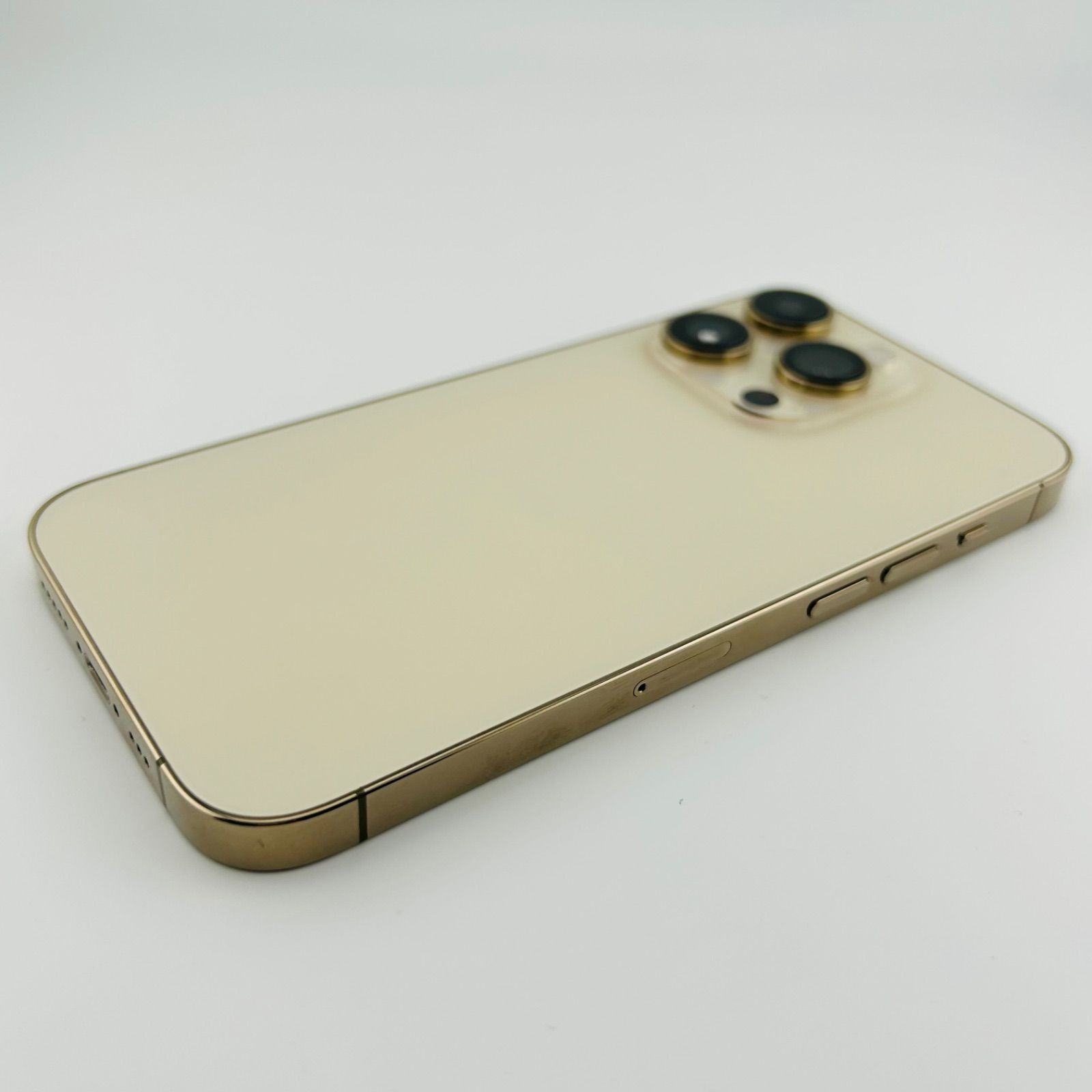 バッテリー良好 iPhone 14 Pro 256GB ゴールド SIMフリー(simロック