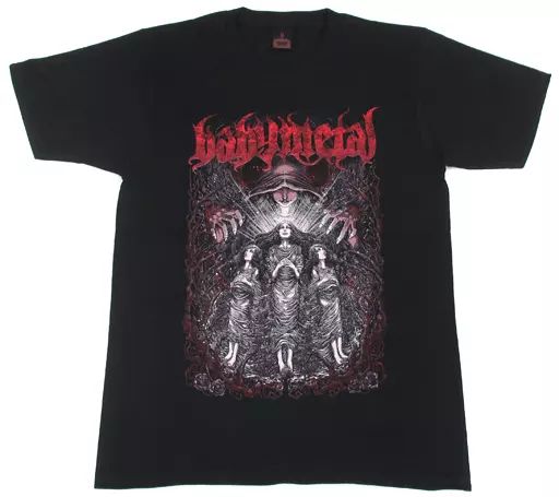 【中古】Tシャツ(女性アイドル) BABYMETAL &ldquo;LEGEND 1997 SU-METAL聖誕祭記念FFT ver.&rdquo;TEE(Tシャツ) 復刻TEE ブラック Mサイズ 「BABYMETAL FILM FES TOUR - METAL RESISTANC