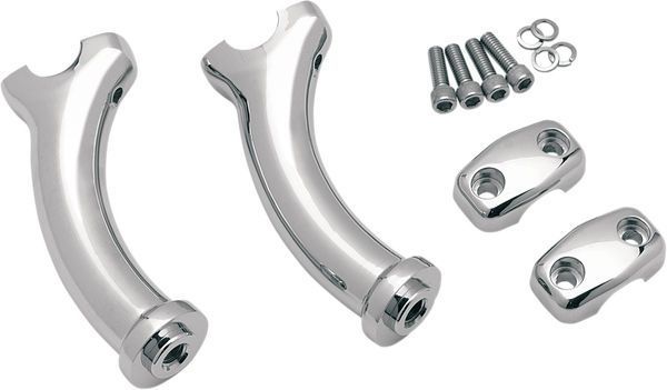 Drag Specialties RISERS 5.5X2.0PULLBACK | 56033-00