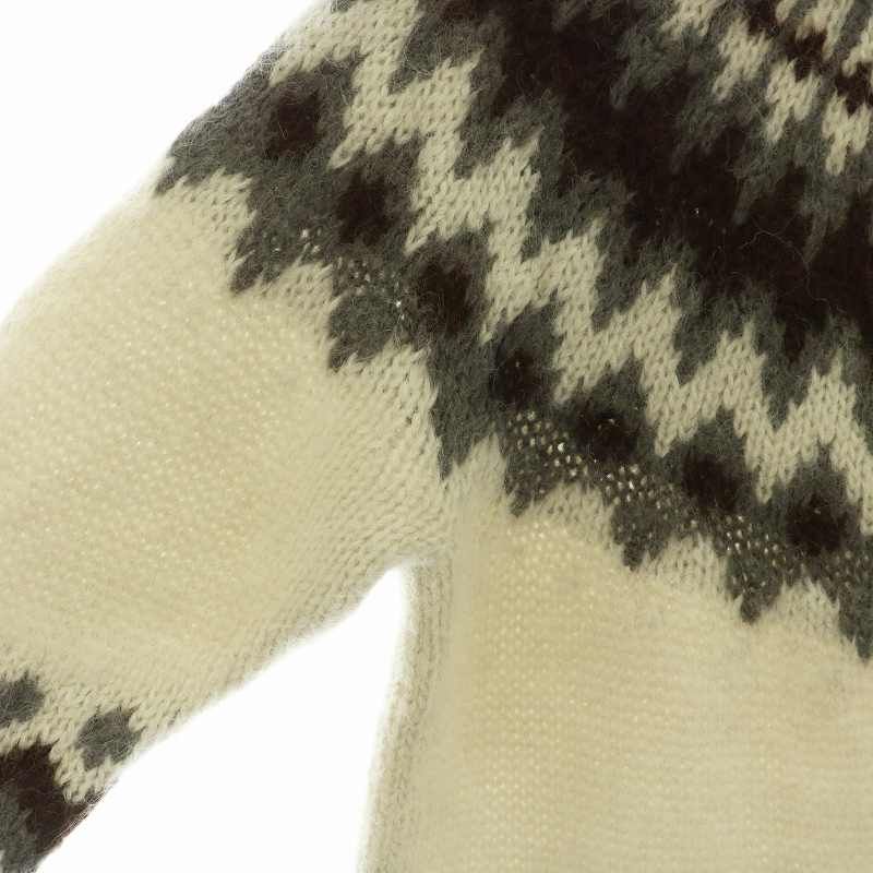 バトナー BATONER 20AW ノルディック クルーネック ニット