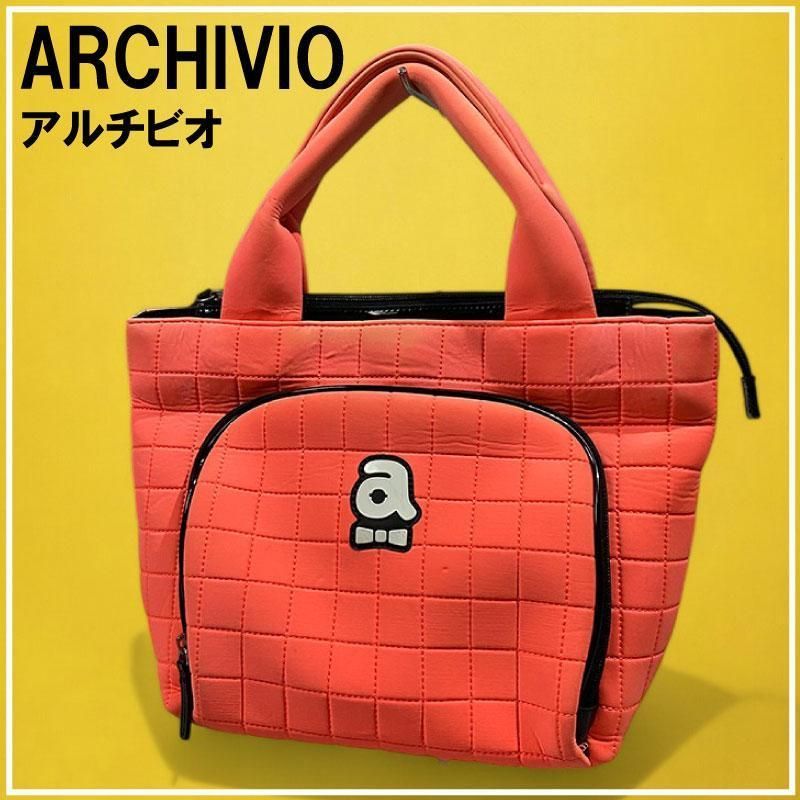 ARCHIVIO アルチビオ カートバッグ オレンジ ゴルフ - メルカリ