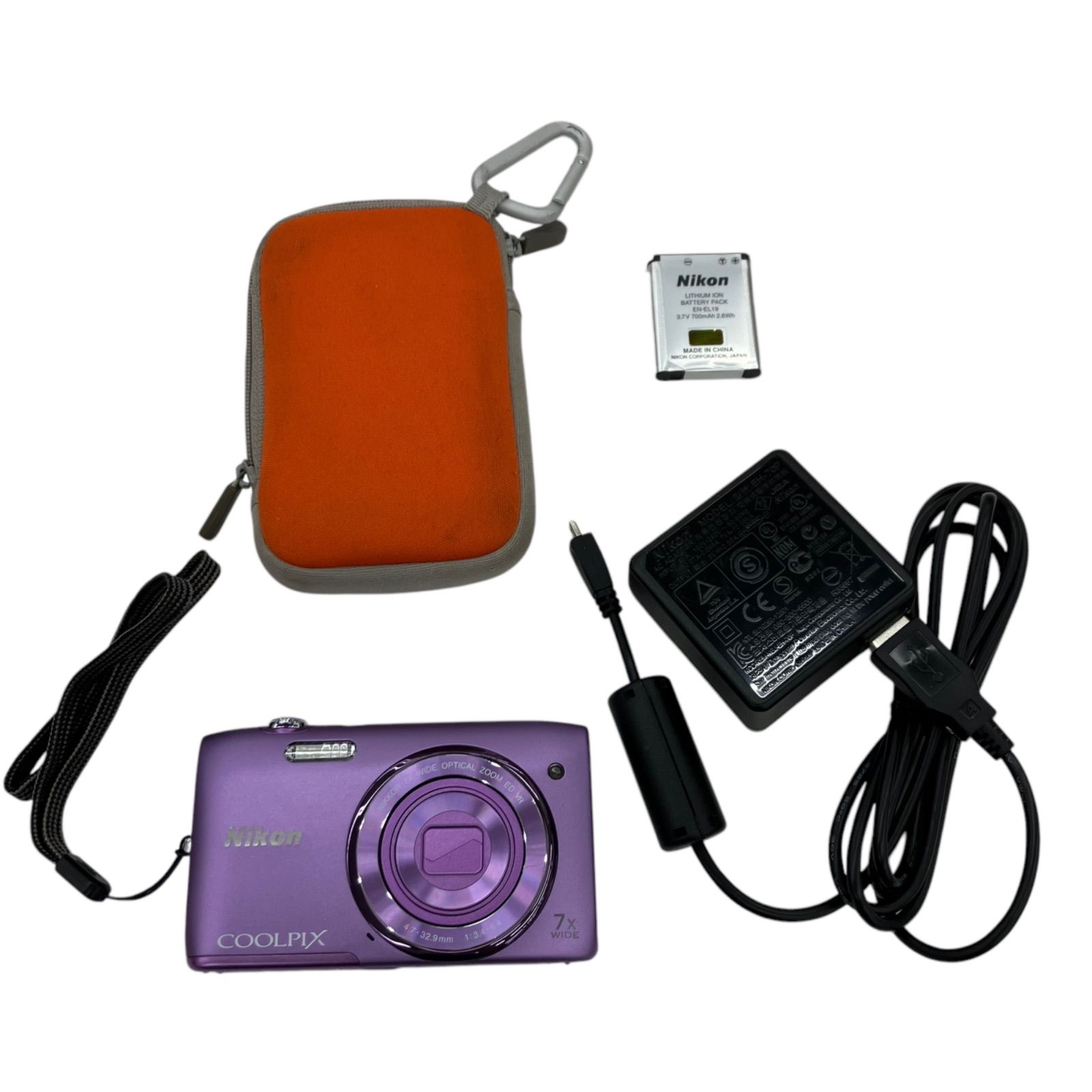 Nikon デジタルカメラ COOLPIX S3500 光学7倍ズーム 有効画素数 2005万