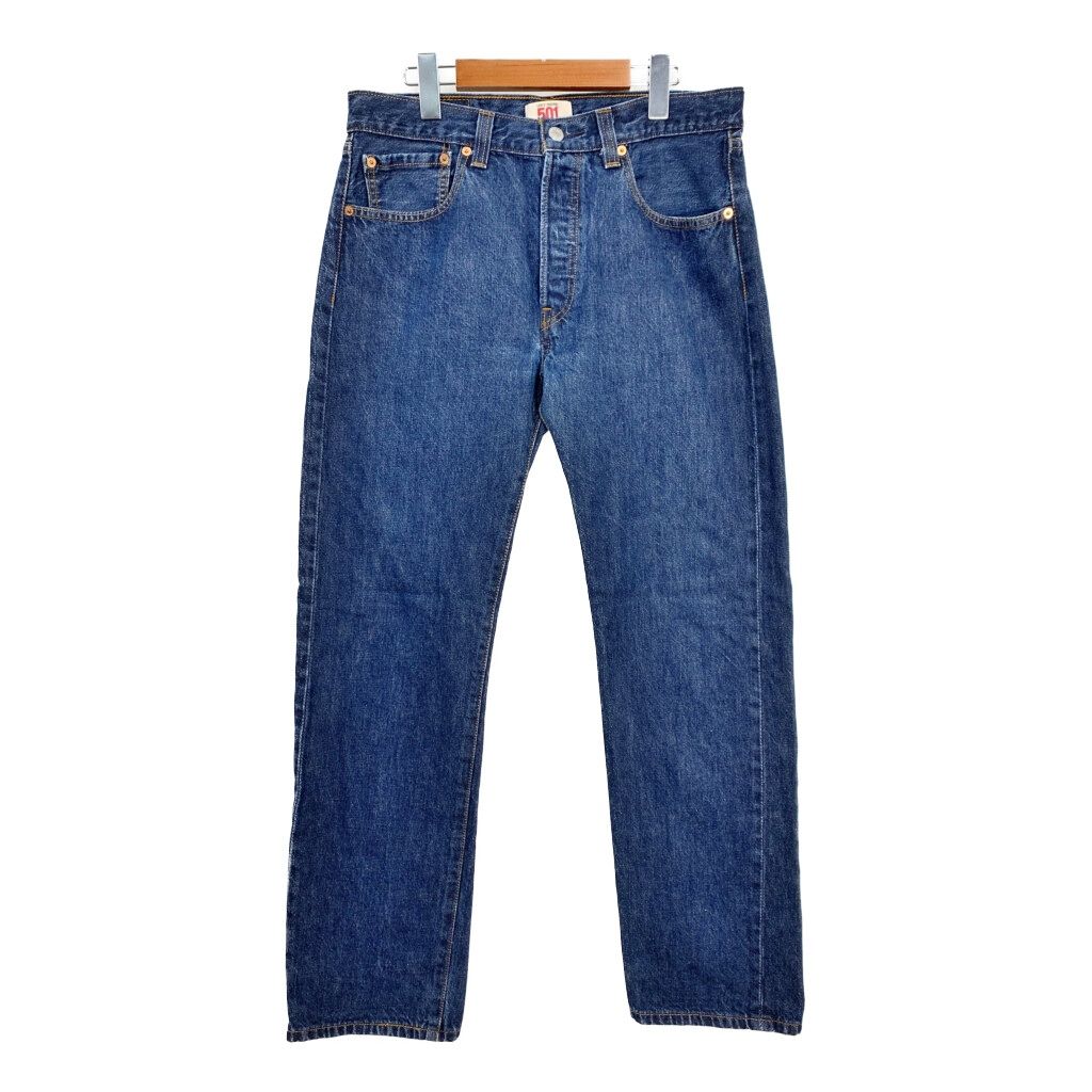 Levi's リーバイス 501 デニムパンツ ブルー (メンズ W33 L32) 中古 古着 T0327
