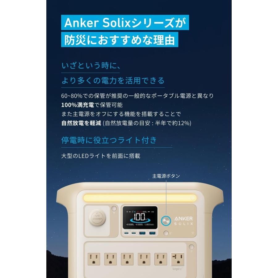 新品未開封Anker（アンカー）Solix C1000 ポータブルパワーステーション A1761521 ベージュ