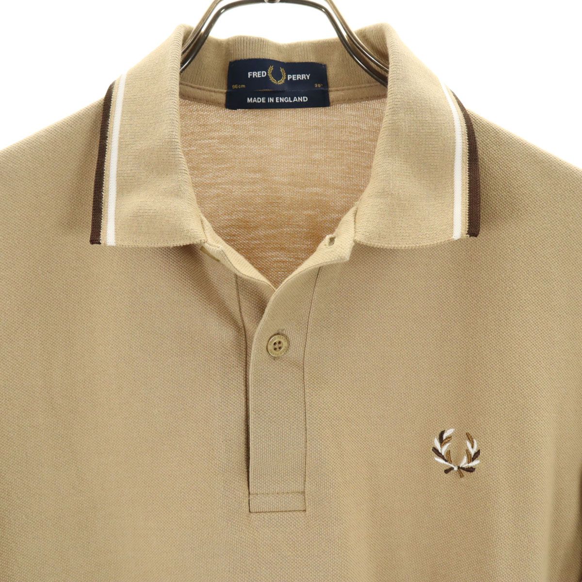 FRED PERRY フレッドペリー イングランド製 半袖 ポロシャツ 38