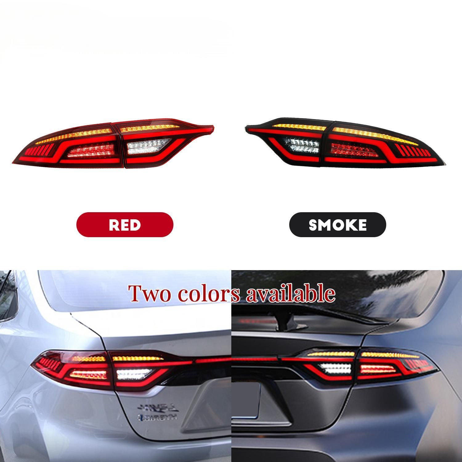 カローラクロス専用LEDテールランプ ウィンカーシーケンシャル&点滅