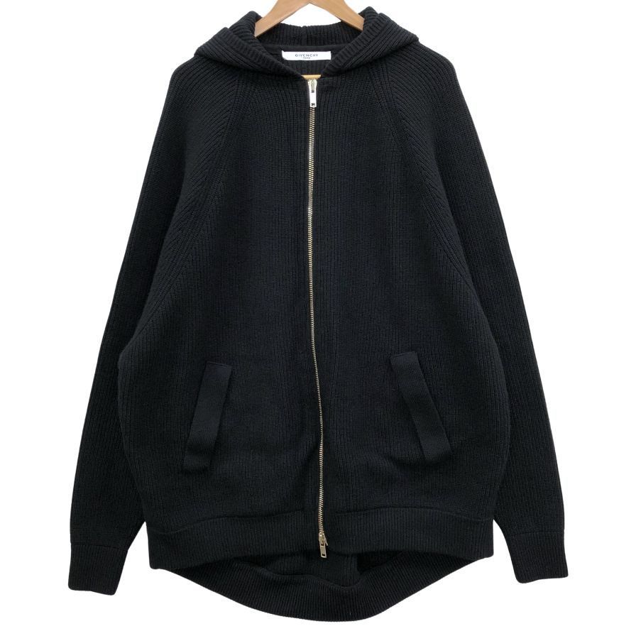 ◆ジバンシー ニット フード コート ダブルジップレディース AFB17