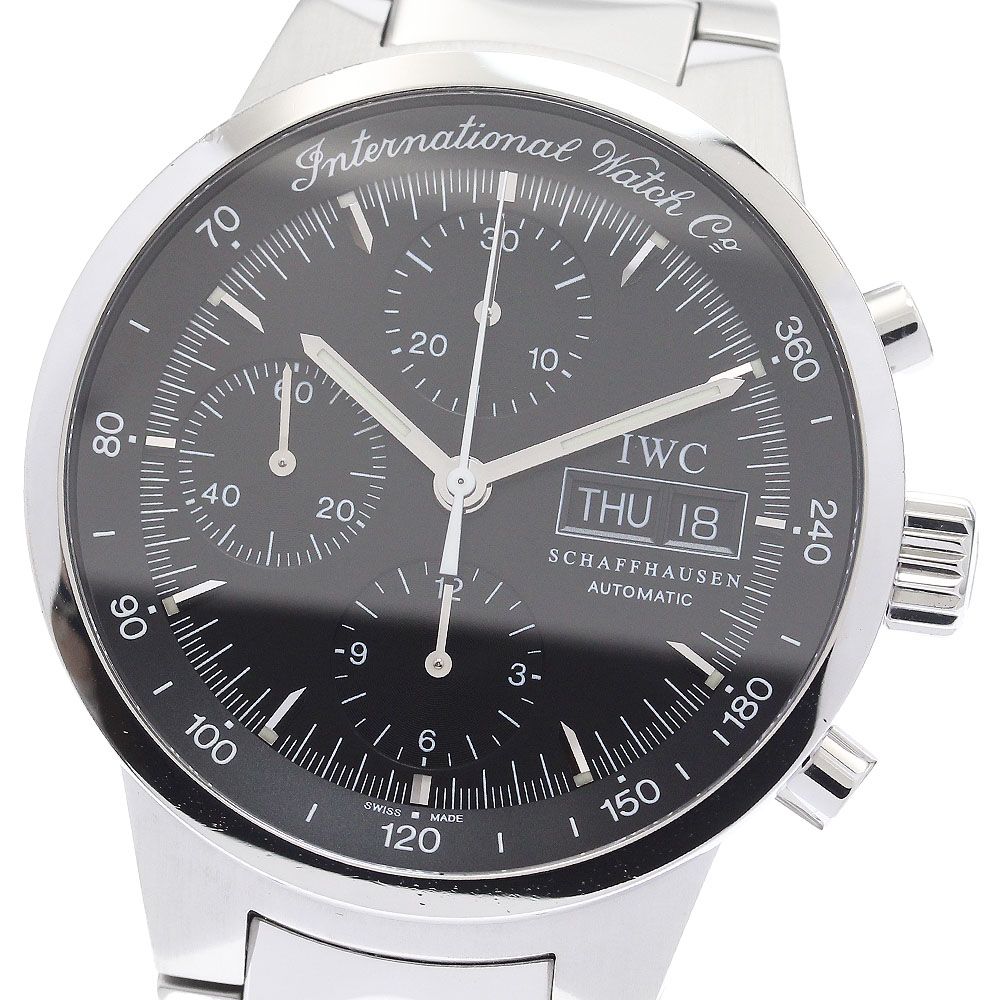 IWC IWC SCHAFFHAUSEN IW370708 GST クロノグラフ デイデイト 自動巻き メンズ _908420