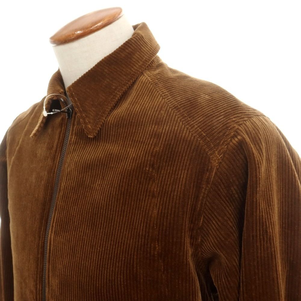 エルイージェーロンドン L.E.J LONDON コーデュロイ スイングトップ ブラウン サイズＭ メンズ