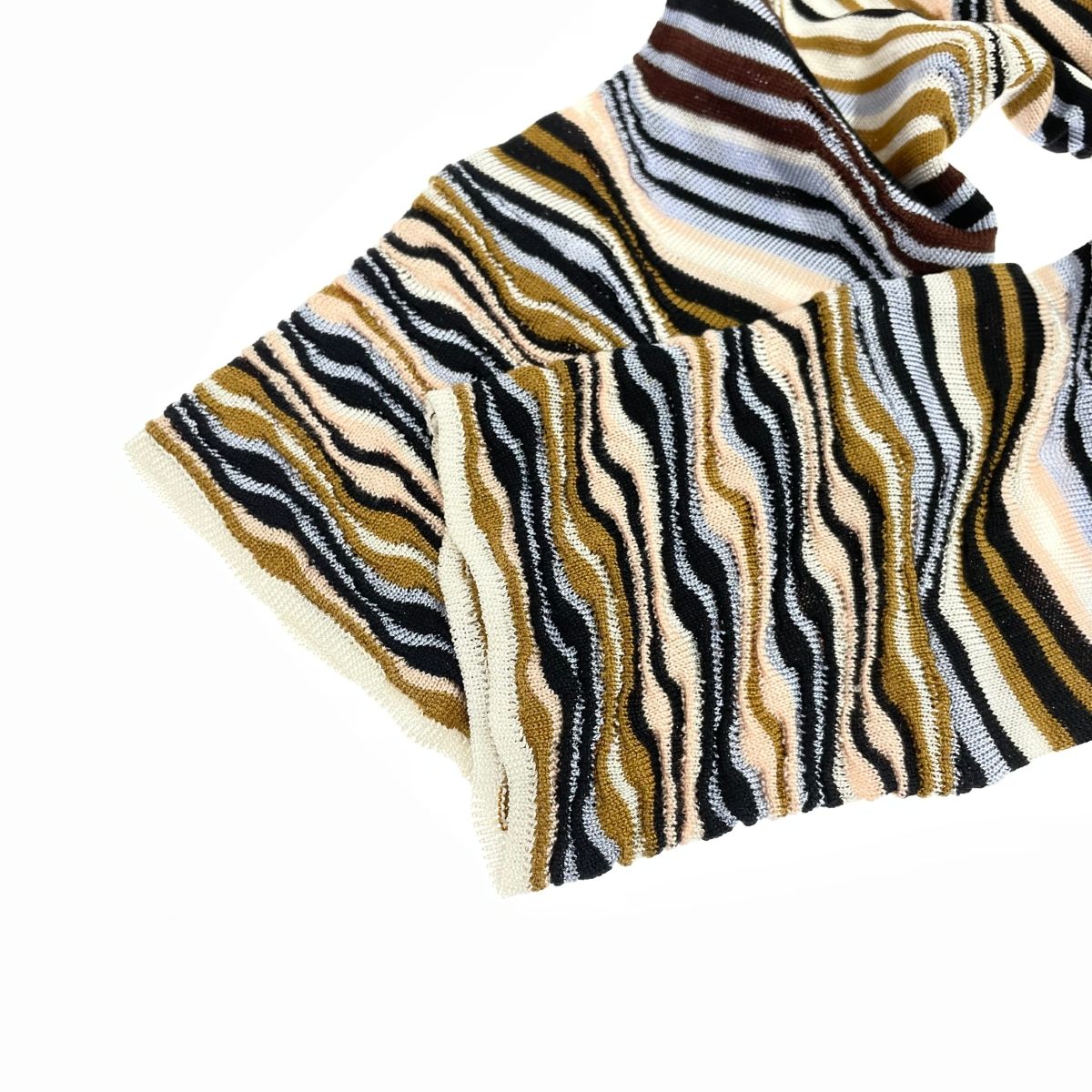MISSONI ミッソーニ カーディガン サイズ:21 マルチカラー シルク
