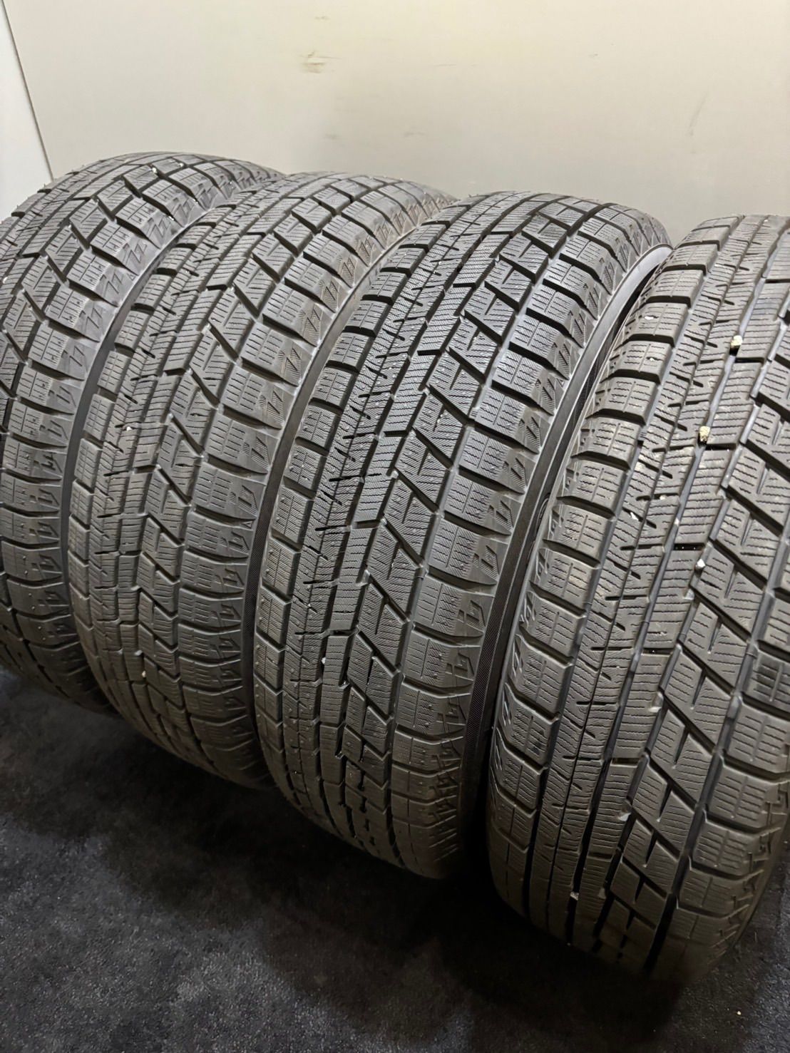 175/65R14 YOKOHAMA/ice GUARD iG60 21年製 スタッドレス 4本 ヨコハマ アイスガード (3-H859)