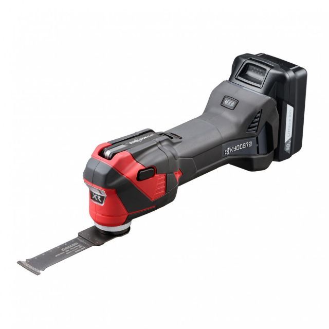 京セラ 旧リョービ 充電式 マルチツール DMT11XR 切断 工具 STARLOCK MAX対応 木工切断 金属切断 18Vモデル 5000mAh スターロック