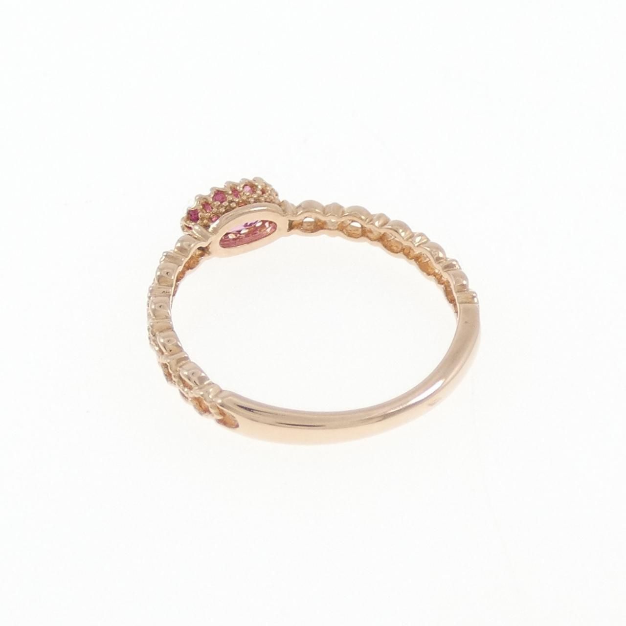 希少ピンクスピネル　K10PGリング gravie_6m0101