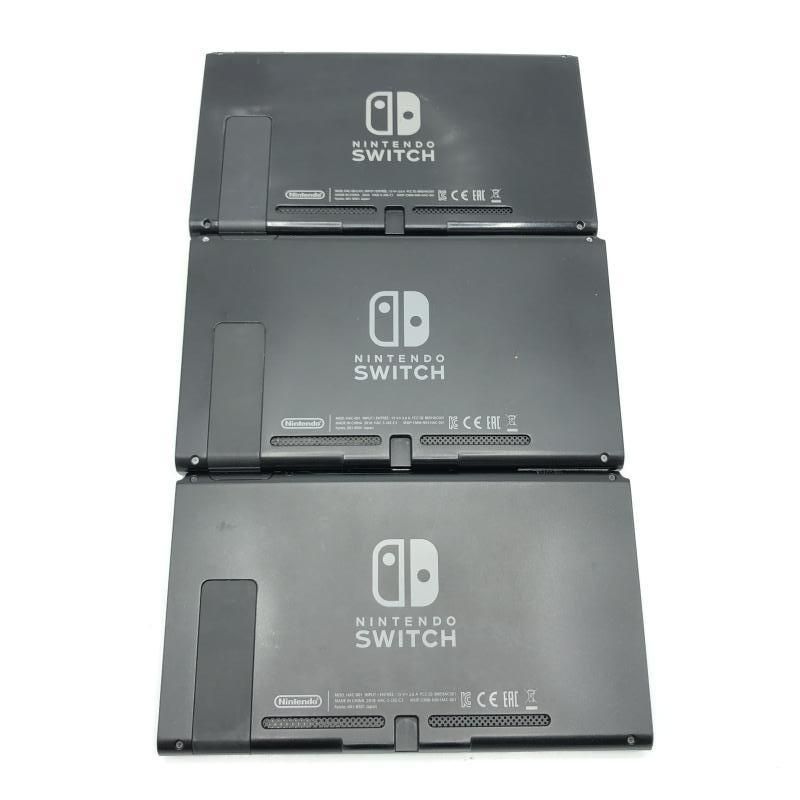 中古】本体S）【ジャンク】任天堂 Switch本体3台まとめ スイッチ 動作