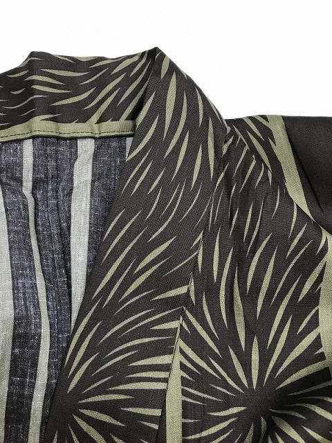 伝統工芸伊勢型写 極型小紋 横段取文様 三百選 公式 丹後ちりめん 伝統