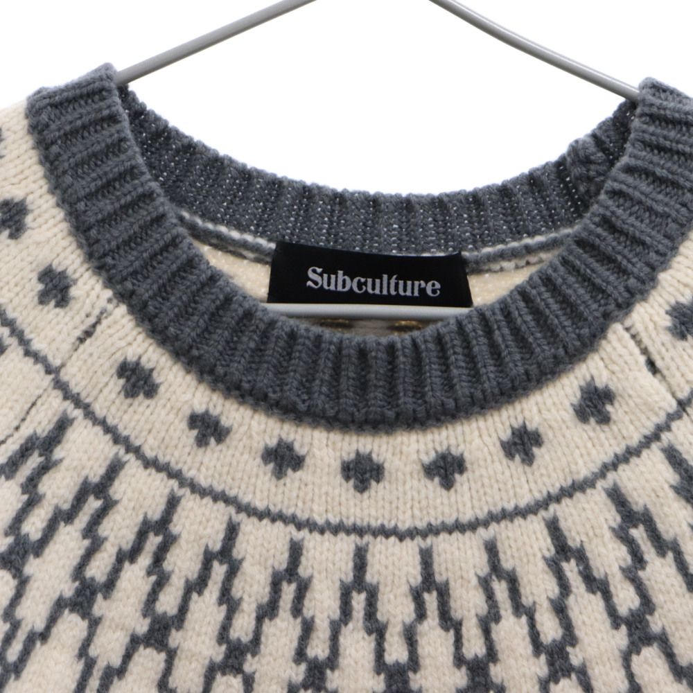 subculture サブカルチャー ウール ニット セーター 【公式通販】