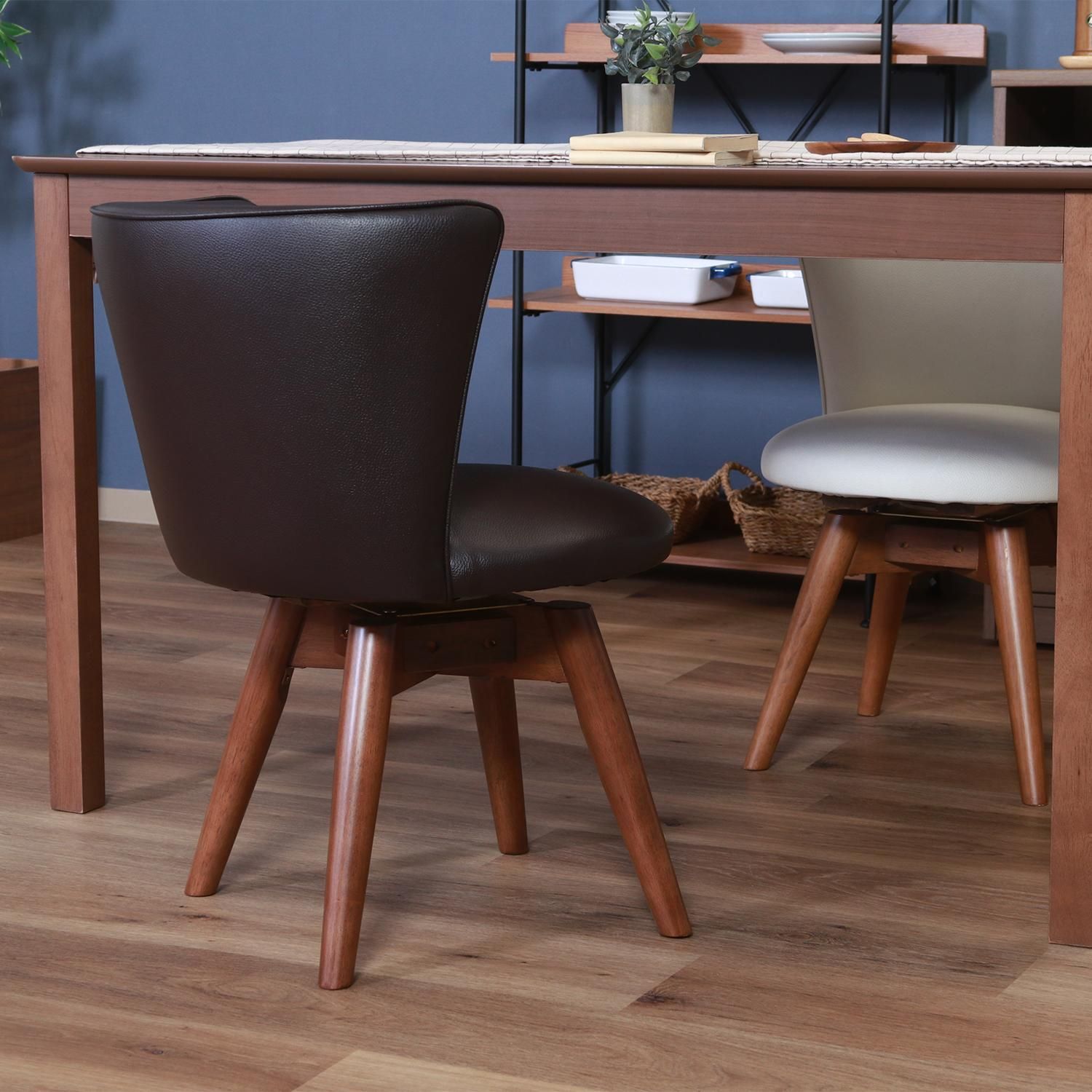 ダイニングチェア ブラウン