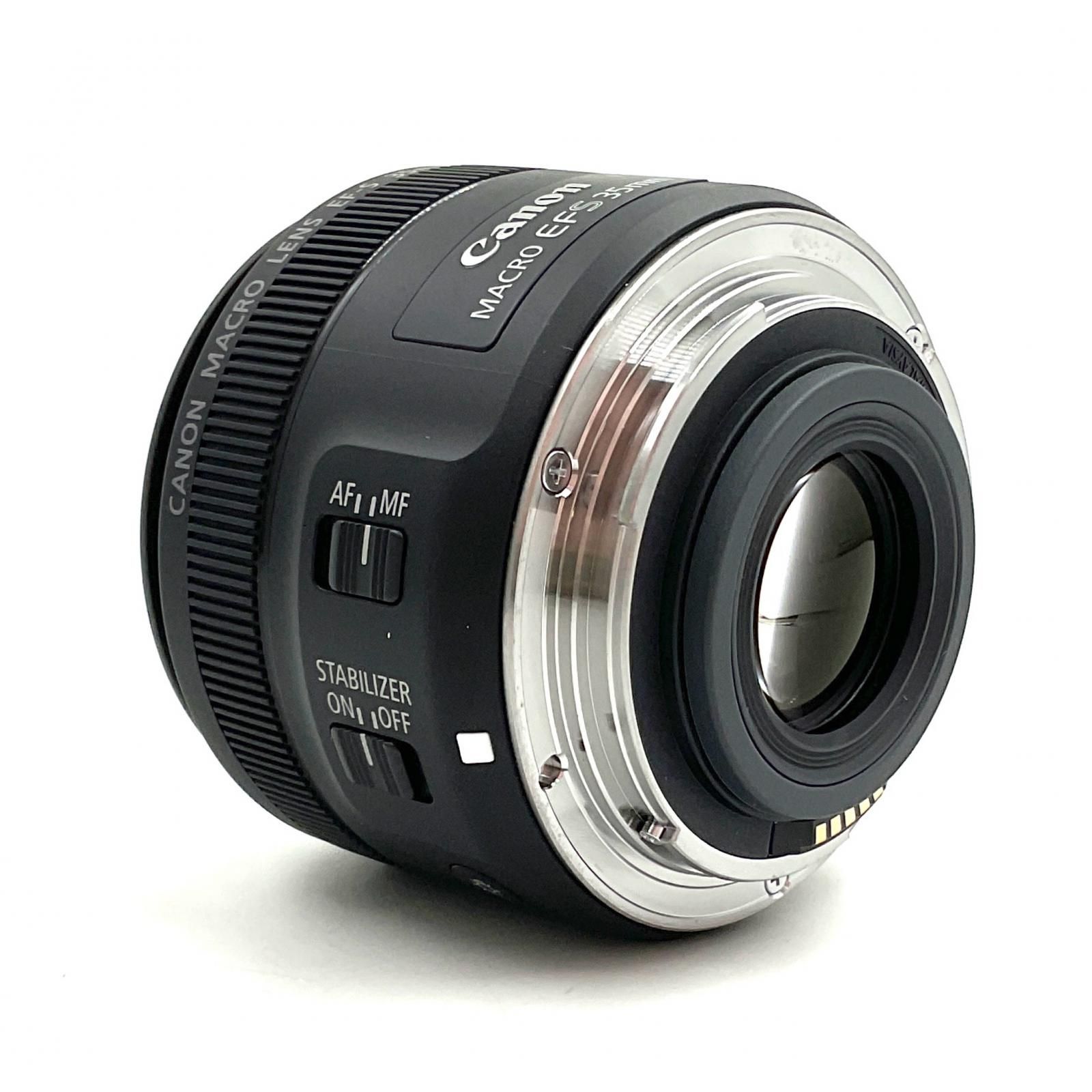 Canon EF-S35mm F2.8 マクロ IS STM 美品 動作確認済【全額返金保証】【