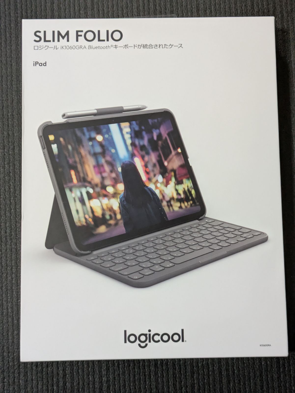 ロジクール SLIM FOLIO for iPad 第10世代 iK1060GRA-【新発売】