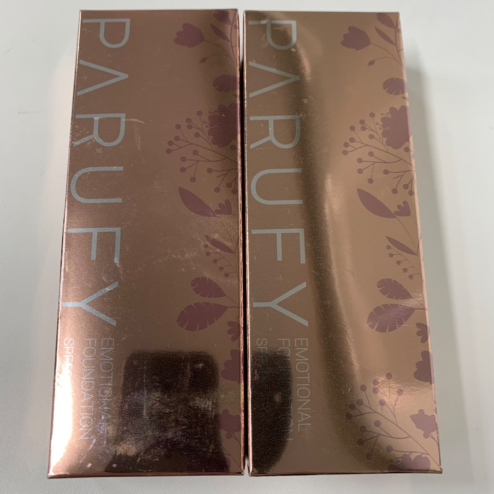 パルフィー　保湿下地＆ファンデーション　３０ｇ×２　未使用品 箱無し・新品】PARUFY 保湿下地&ファンデーション 30g - メルカリ