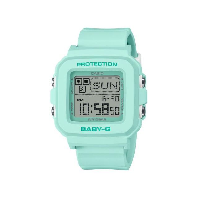 カシオCASIO BABY-G ベビーG レディース 時計  スクエアフェイス デジタル BGD-10-3JF【国内正規品】