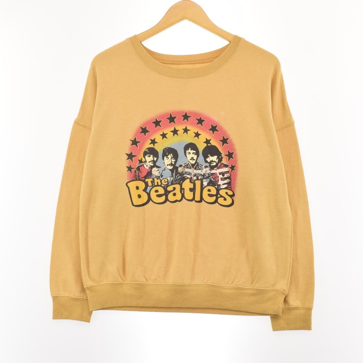 古着 THE BEATLES ビートルズ バンド スウェットシャツ メンズM 