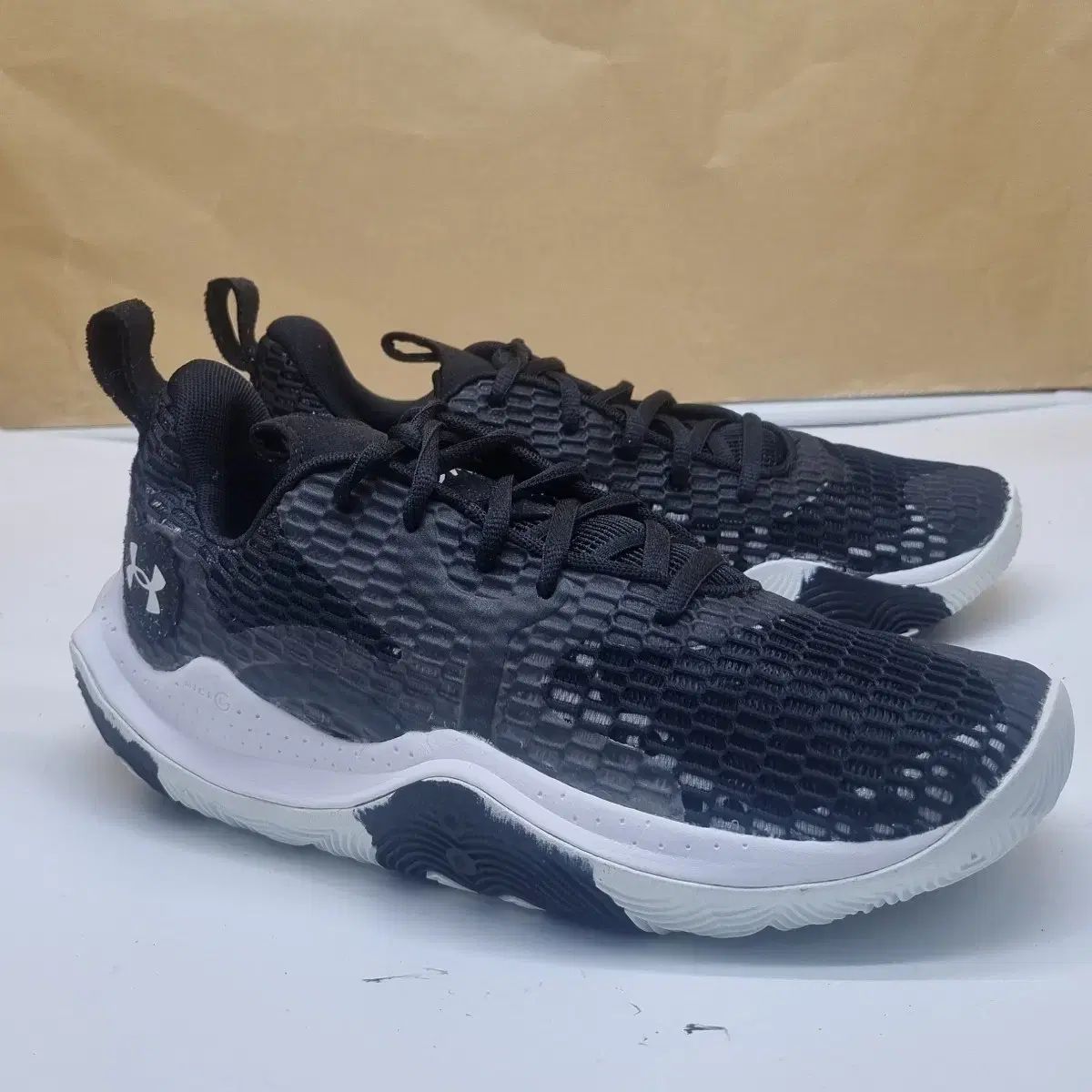 UNDER ARMOUR アンダーアーマー スパン3 ブラック バスケシューズ 250