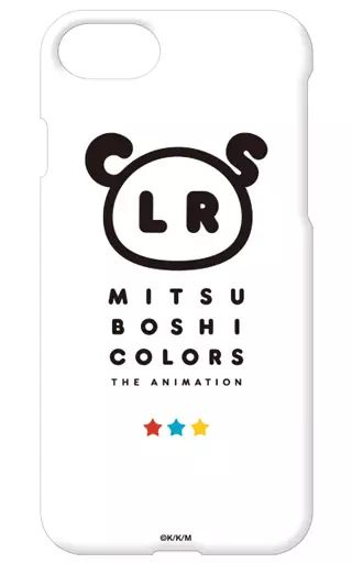 [Used] Cell Phone Jacket Cover Colors Mark iPhone Case (Target Model iPhone 6/6S) “Three Star Colors”