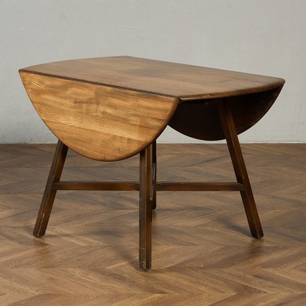 希少 日進木工 ダイニングテーブル 無垢材 レトロ ヴィンテージ 日本製