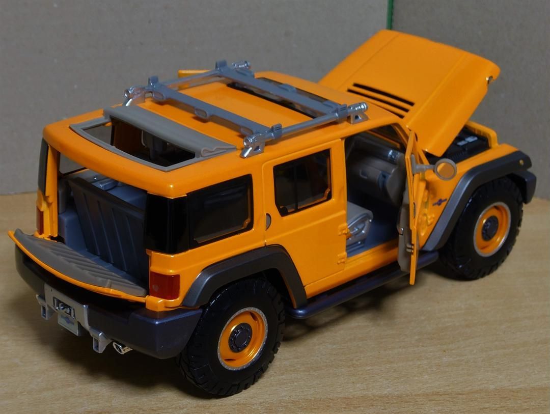 1/18 ジープ レスキューコンセプト オレンジ JEEP Rescue - メルカリ