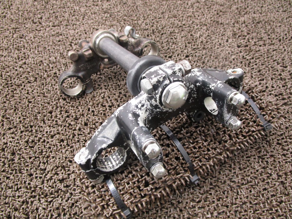 TS250 トップブリッジ ステム ▲A6932 TS2504 スズキ TS2504 キャブ車 動画有