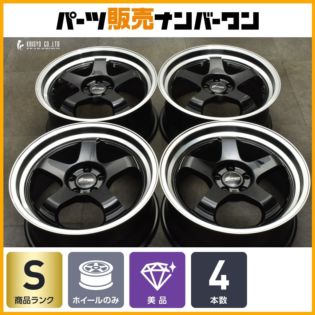 ステルスレーシング K36 GT (F/R)17x8.0J+40 PCD100 スーパー