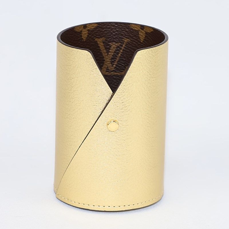 LOUIS VUITTON ペン置き LOUIS VUITTON ルイヴィトン モノグラム ペン立て ペンスタンド