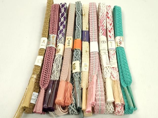 平和屋本店 夏物 和装小物 帯締め10本セット CXAA0325s5