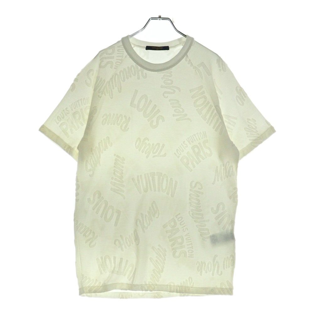 Louis Vuitton エンボスロゴ 半袖Tシャツ LOUIS VUITTON (ルイヴィトン) 21AW LVエンボスロゴ 半袖Tシャツ