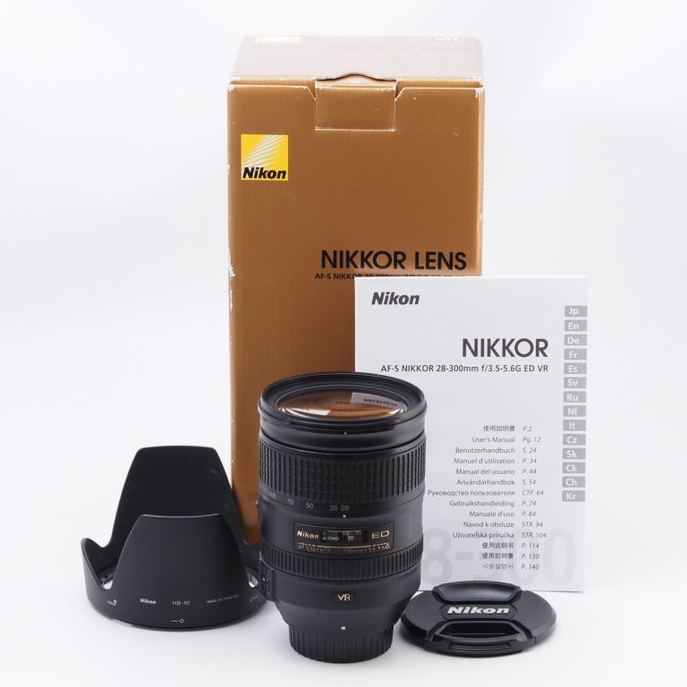 Nikon ニコン 高倍率ズームレンズ AF-S NIKKOR 28-300mm f/3.5-5.6G ED