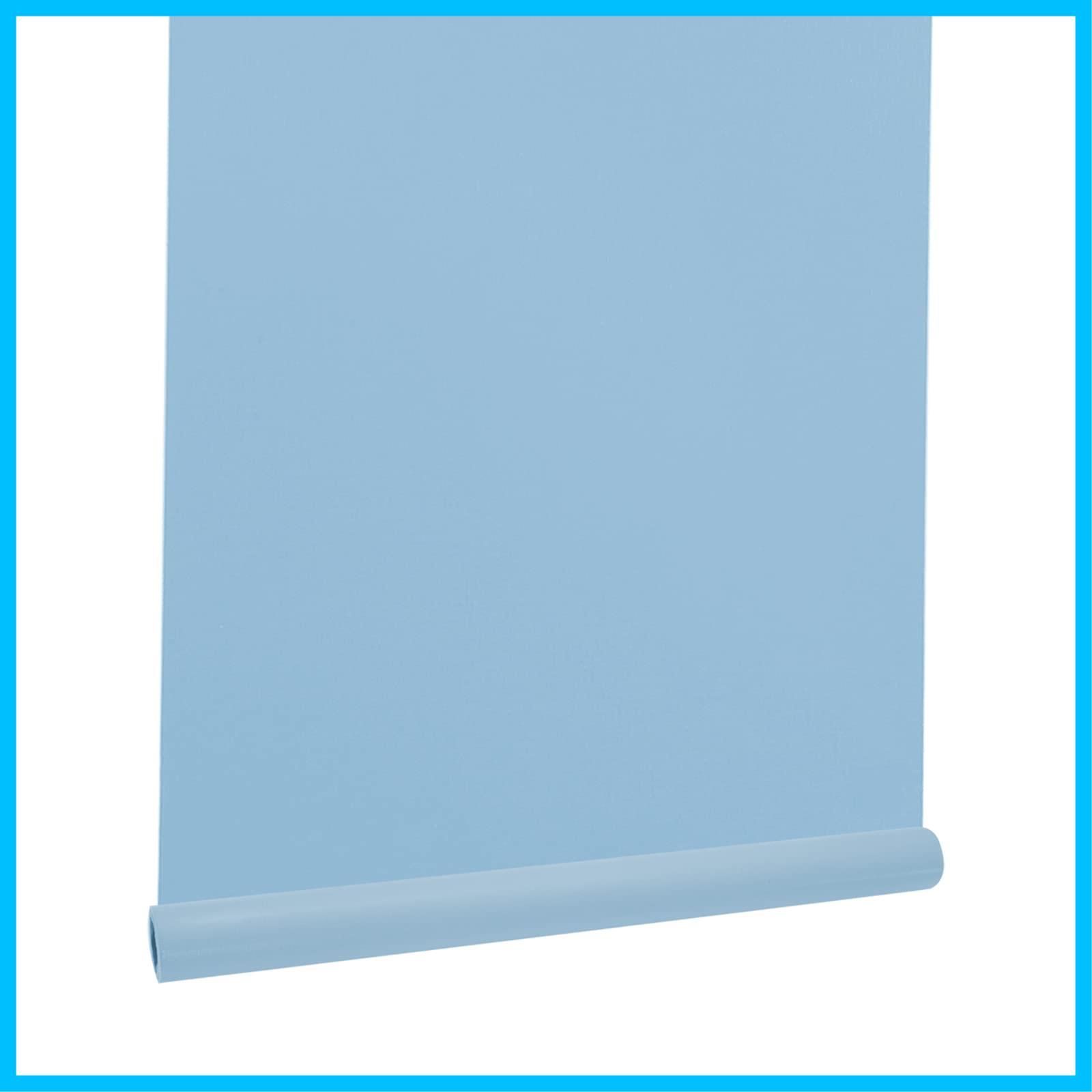 メルカリshops 色 スカイブルー W B D壁紙シール はがせる おしゃれ 壁紙 無地 10