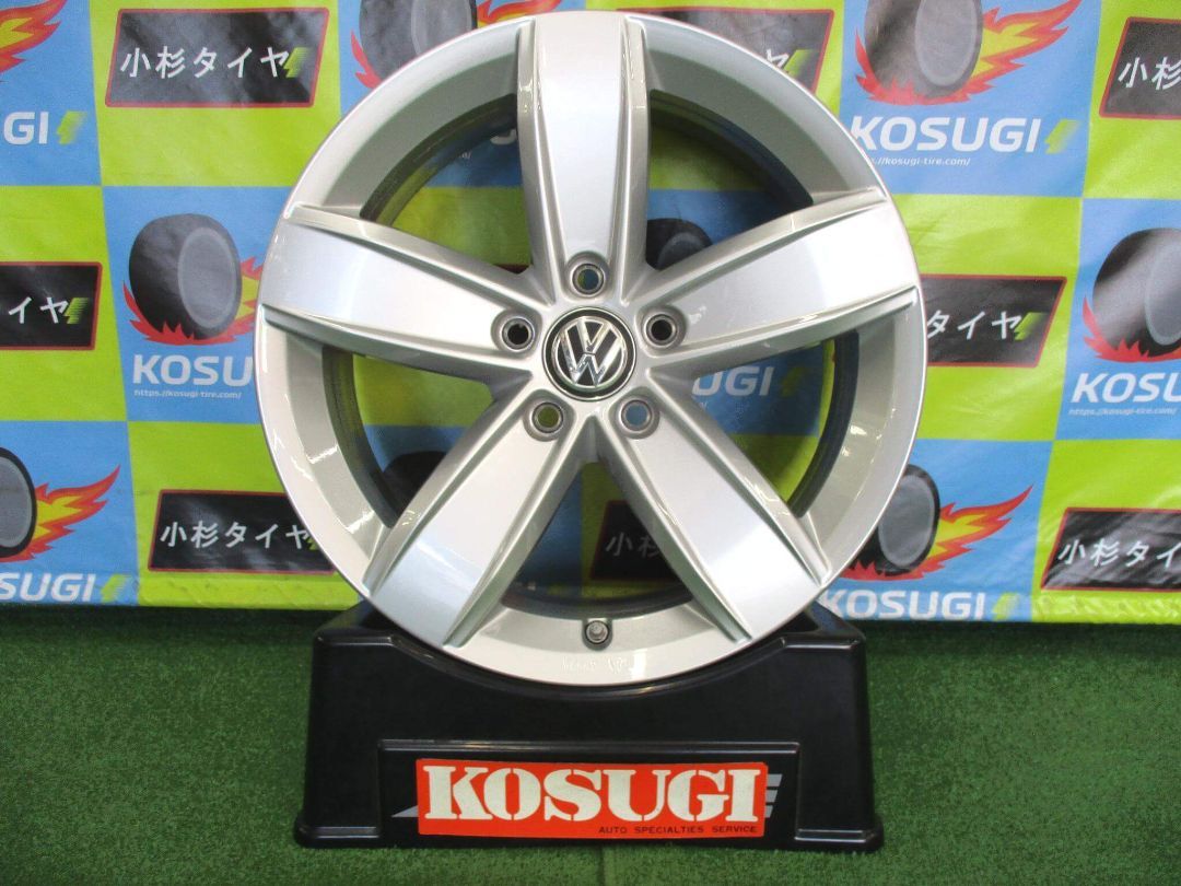 フォルクスワーゲン ティグアン純正 6.5J-17 5穴 PCD 112 38 ホイール 4本 Y24 大和店