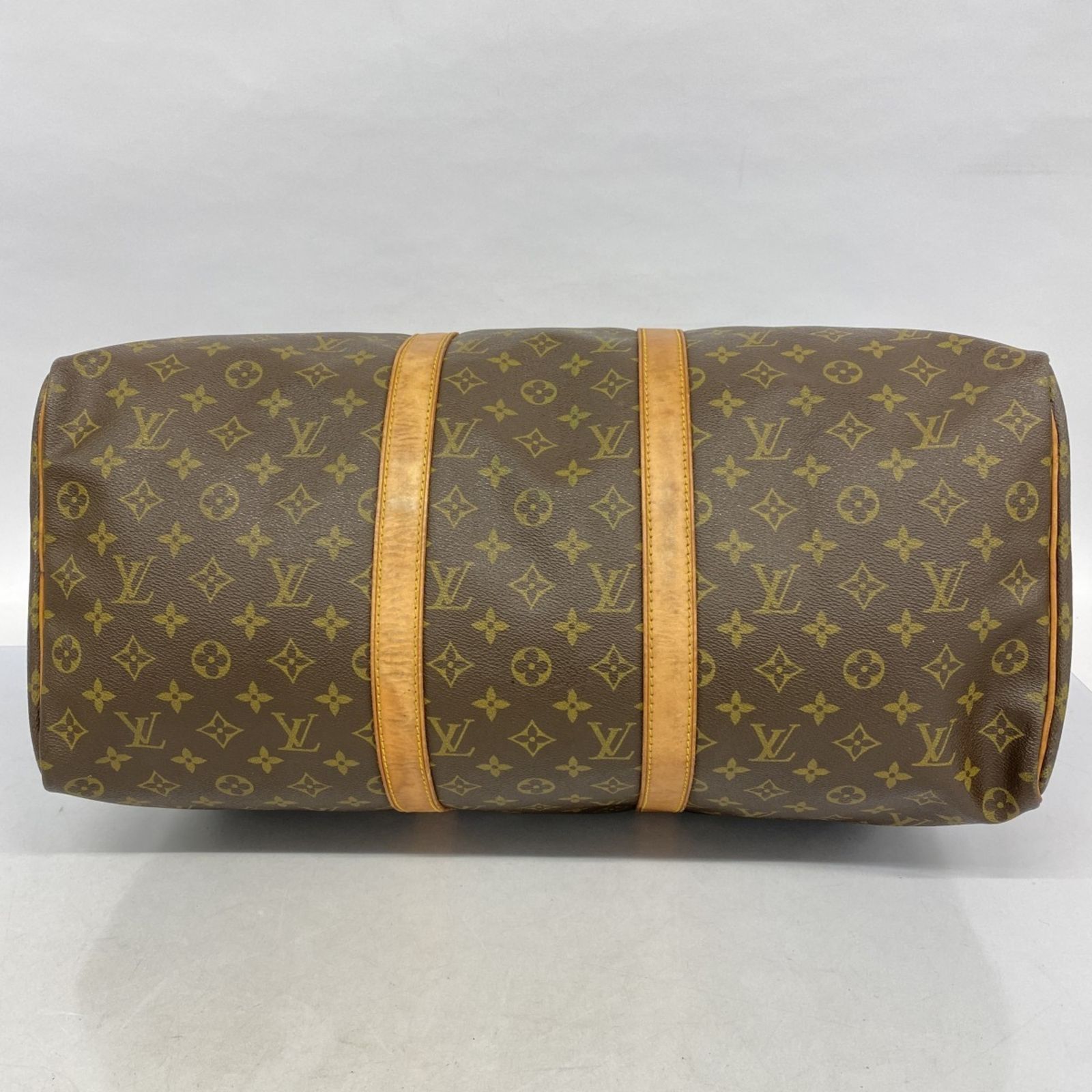 ルイヴィトン　キーポル50　モノグラム　ボストンバッグ　ブラウン LOUIS VUITTON ルイヴィトン キーポル50 モノグラム ボストン